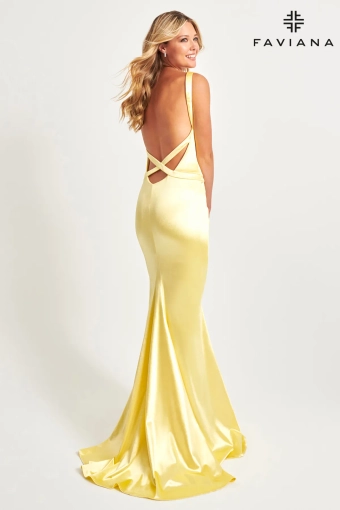 Faviana 11052 #3 default Lemon Yellow backface vertical thumbnail