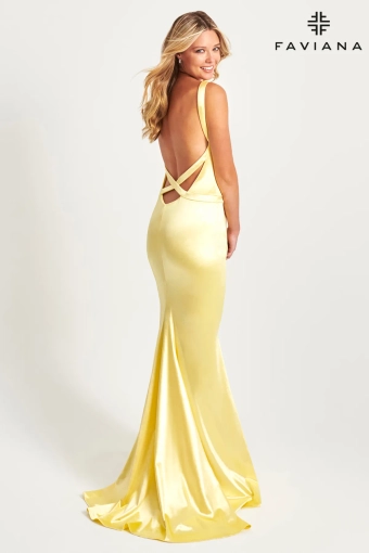 Faviana 11052 #1 Lemon Yellow backface vertical thumbnail