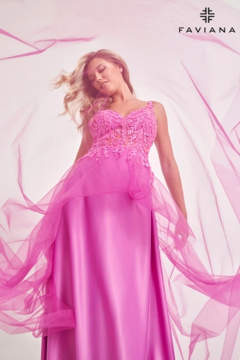 Faviana Prom Dresses Style #11055 #7 frontface vertical cropped thumbnail