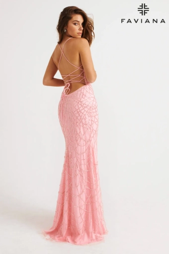 Faviana Prom Dresses Style #11084 #10 backface vertical thumbnail