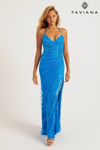 Faviana Prom Dresses Style #11242 #4 frontface vertical thumbnail