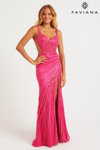 Faviana Prom Dresses Style #11243 #2 frontface vertical thumbnail