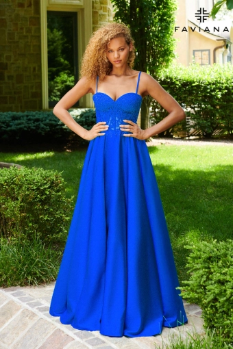 Faviana Prom Dresses Style #11259 #2 Royal frontface vertical thumbnail