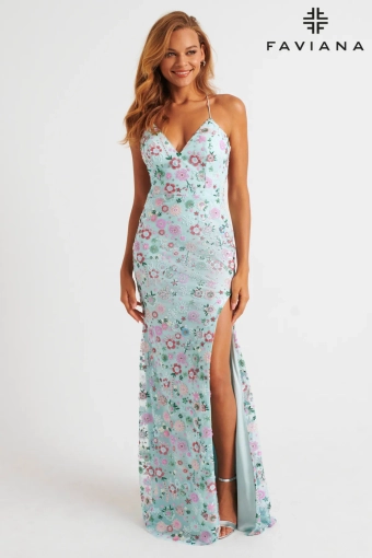 Faviana Prom Dresses Style #11263 #7 frontface vertical thumbnail