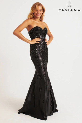Faviana Prom Dresses Style #11271 #3 frontface vertical thumbnail