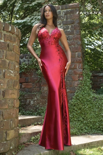 Faviana Prom Dresses Style #11405 #4 Cherry frontface vertical thumbnail