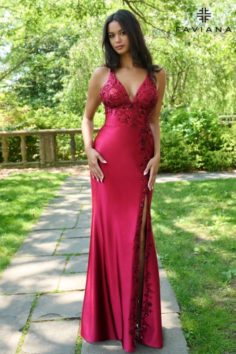 Faviana Prom Dresses Style #11405 #5 frontface vertical thumbnail