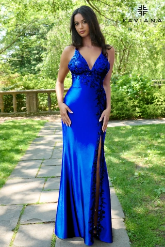 Faviana Prom Dresses Style #11405 #11 frontface vertical thumbnail