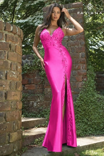 Faviana Prom Dresses Style #11405 #10 Lipstick frontface vertical thumbnail