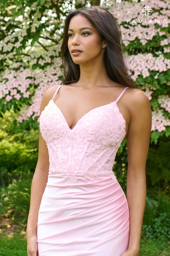Faviana 11406 #18 Light Pink frontface vertical cropped thumbnail