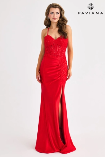 Faviana Prom Dresses Style #11414 #2 frontface vertical thumbnail