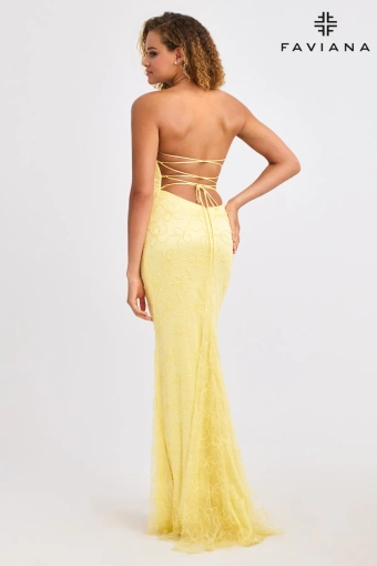 Faviana 11416 #4 default Light Yellow backface vertical thumbnail