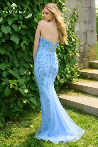 Faviana Prom Dresses Style #11472 #5 Peri backface vertical thumbnail
