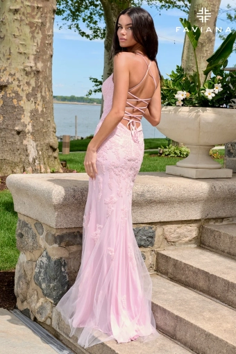 Faviana Prom Dresses Style #11601 #5 Light Pink backface vertical thumbnail