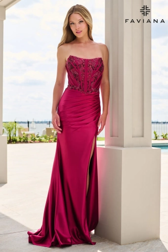 Faviana Prom Dresses Style #11606 #0 default Cherry frontface vertical thumbnail