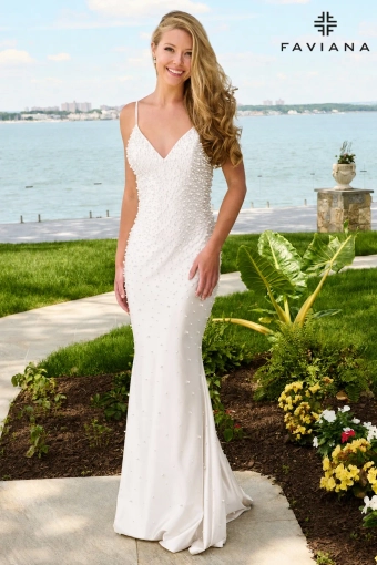 Faviana Prom Dresses Style #11611 #4 frontface vertical thumbnail