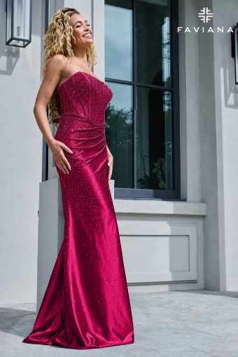 Faviana Prom Dresses Style #11613 #2 Cherry frontface vertical thumbnail
