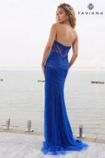 Faviana Prom Dresses Style #11618 #5 default Royal backface vertical thumbnail