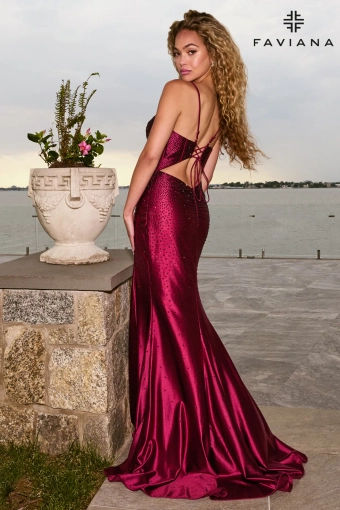 Faviana Prom Dresses Style #11621 #5 Cherry backface vertical thumbnail