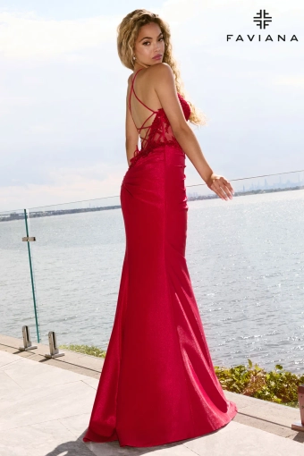 Faviana Prom Dresses Style #11646 #5 default Red backface vertical thumbnail