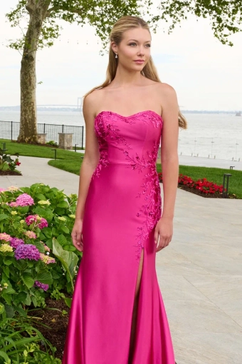 Faviana Prom Dresses Style #11647 #8 Raspberry frontface vertical cropped thumbnail