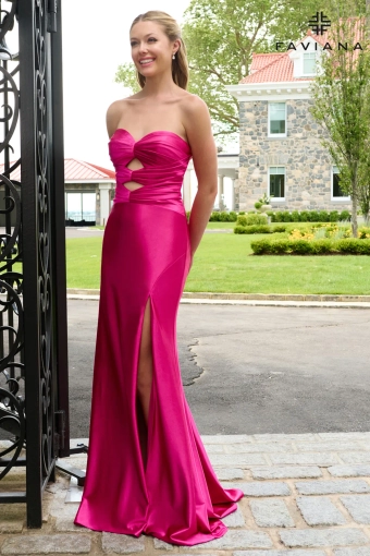 Faviana Prom Dresses Style #11649 #1 Raspberry frontface vertical thumbnail