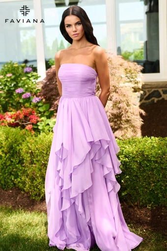 Faviana Prom Dresses Style #11669 #1 Bright Lilac frontface vertical thumbnail