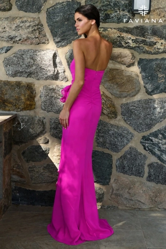 Faviana Prom Dresses Style #11673 #3 default Bright Fuchsia backface vertical thumbnail