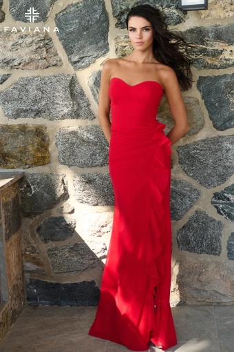 Faviana Style #11673 $2 Red frontface vertical thumbnail