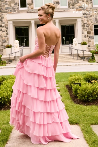 Faviana Prom Dresses Style #11675 #4 Light Pink backface vertical thumbnail