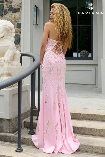 Faviana Prom Dresses Style #11676 #3 Light Pink backface vertical thumbnail