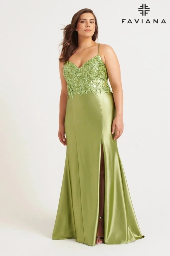 Faviana Prom Dresses Style #9563 #2 frontface vertical thumbnail