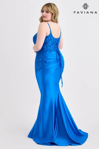 Faviana 9603 #8 Electric Blue backface vertical thumbnail