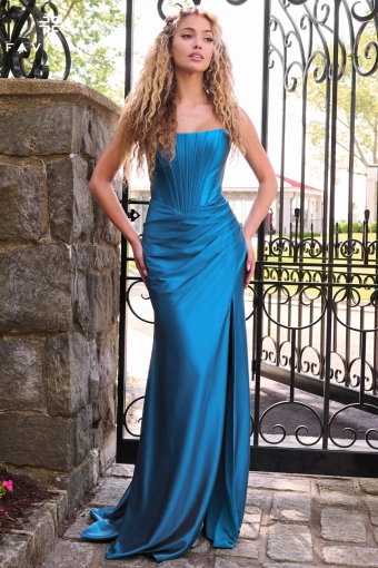 Faviana Prom Dresses Style #E11632 #1 Ink Blue frontface vertical thumbnail
