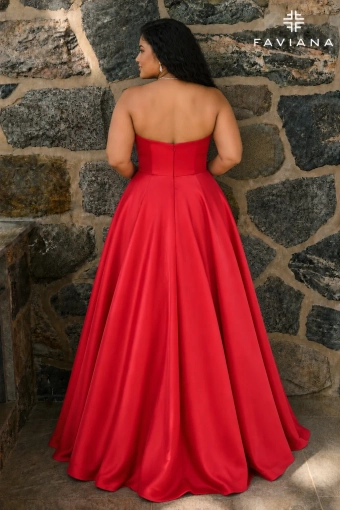 Faviana Prom Dresses Style #E11670E #1 default Red backface vertical thumbnail