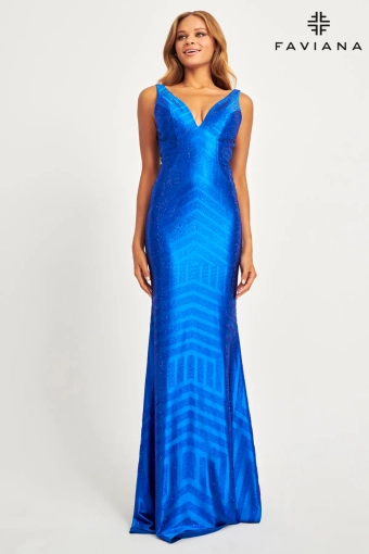 Faviana Prom Dresses Style #ES10889 #1 frontface vertical thumbnail