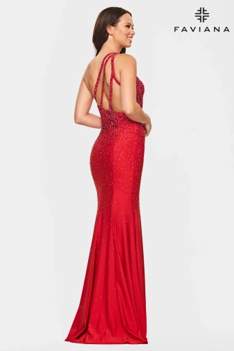 Faviana Prom Dresses Style #S10632 #4 Ruby backface vertical thumbnail