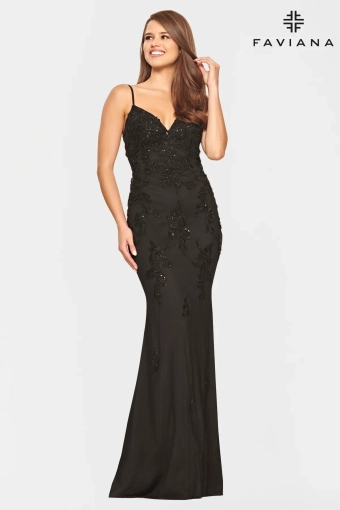 Faviana Prom Dresses Style #S10633 #13 frontface vertical thumbnail