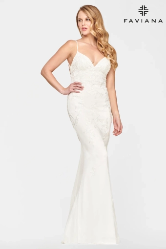 Faviana Prom Dresses Style #S10633 #7 frontface vertical thumbnail