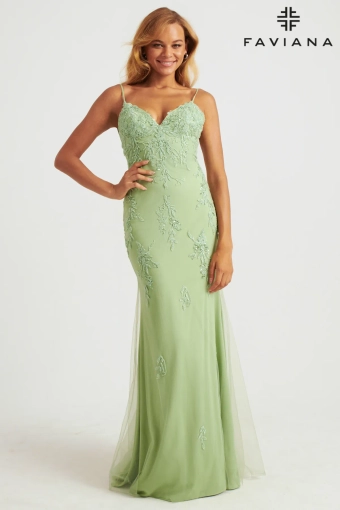 Faviana Prom Dresses Style #S10633 #6 frontface vertical thumbnail