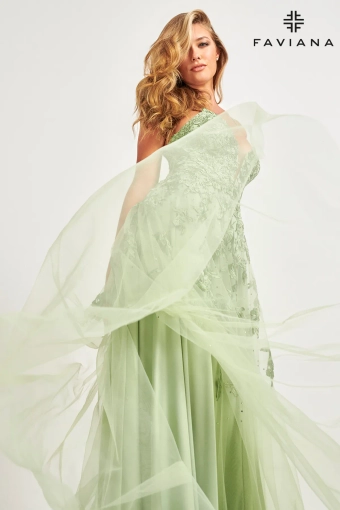 Faviana Prom Dresses Style #S10640 #29 frontface vertical cropped thumbnail