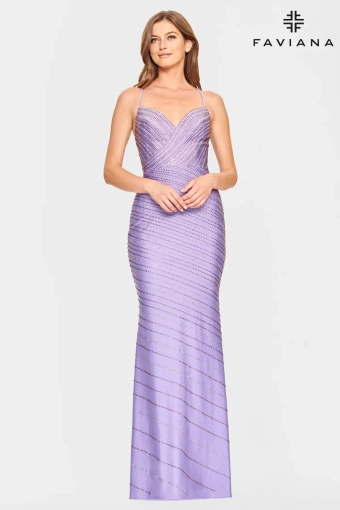 Faviana Prom Dresses Style #S10830 #4 frontface vertical thumbnail