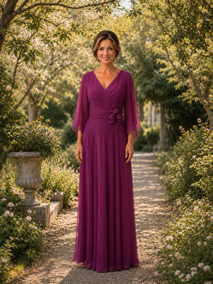 Rina di Montella Style #R111 #1 Magenta frontface vertical picture