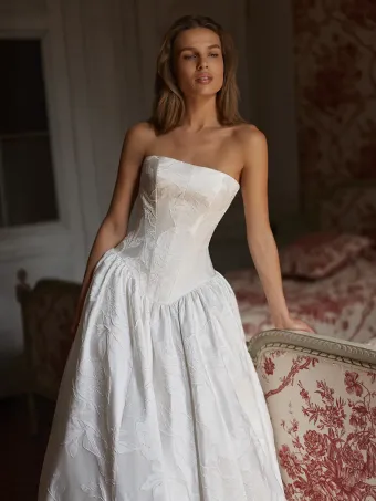 Moonlight Bridal #J7027 #2 frontface vertical cropped thumbnail