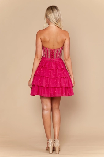 Poly USA #26248 #4 default Hot Pink backface vertical thumbnail