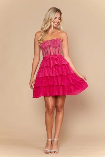 Poly USA #26248 #3 Hot Pink frontface vertical thumbnail