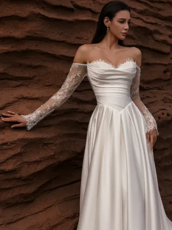 Hikaru Bridal Style #Eliane #1 frontface vertical cropped thumbnail