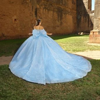 Charro Collections Style #FV08-708 #0 default Celeste backface vertical thumbnail