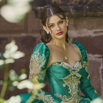 Ragazza Style #FV14-714 #5 VERDE frontface vertical cropped thumbnail