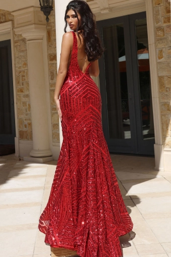Jovani Style #38053 #6 backface vertical thumbnail